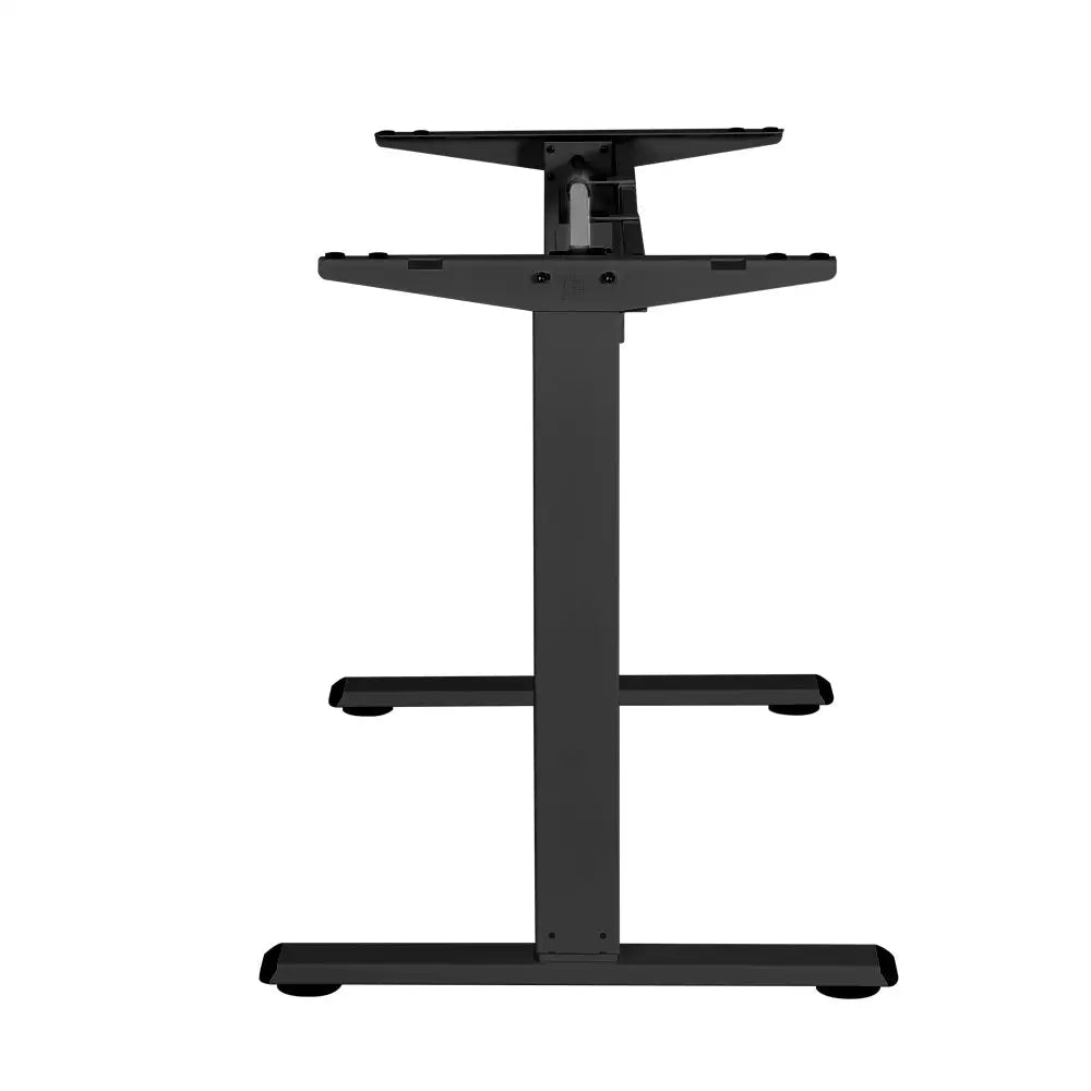 Artiss Standing Desk Frame Only Motorised Black - Furniture > Office