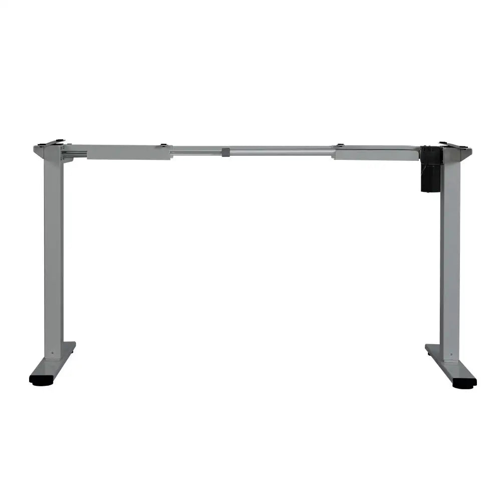 Artiss Standing Desk Frame Only Motorised Grey - Furniture > Office