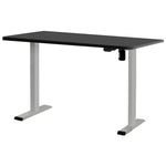 Artiss Standing Desk Motorised 140CM Black - Furniture > Office