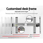 Artiss Standing Desk Motorised 140CM Walnut - Furniture > Office