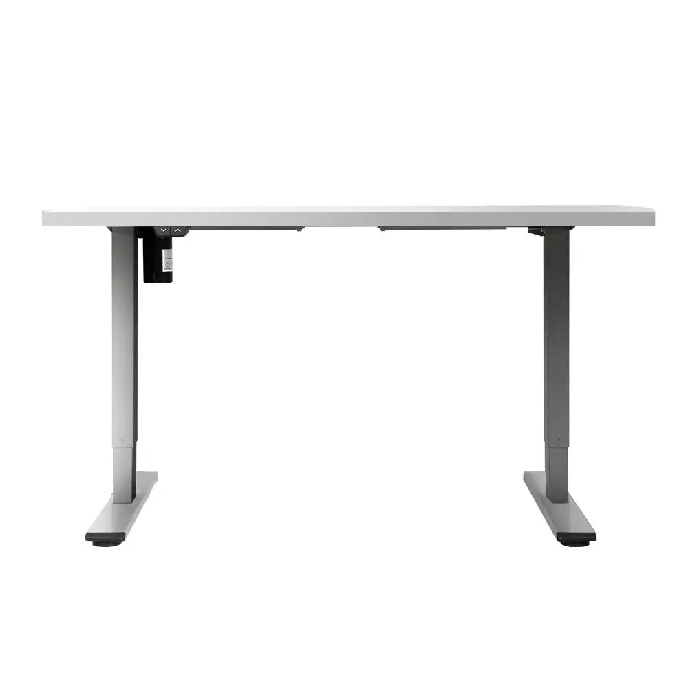 Artiss Standing Desk Motorised 140CM White - Furniture > Office