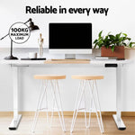 Artiss Standing Desk Motorised Dual Motor 120CM - Furniture > Office > Desks