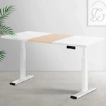 Artiss Standing Desk Motorised Dual Motor 140CM - Furniture > Office > Desks