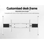 Artiss Standing Desk Motorised Electric Dual Motor 120CM Black - Furniture > Office