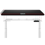 Artiss Standing Desk Motorised Electric Dual Motor 120CM Black - Furniture > Office