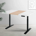 Artiss Standing Desk Motorised Electric Dual Motor 120CM - Furniture > Office > Desks