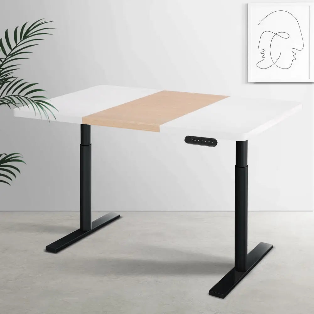 Artiss Standing Desk Motorised Electric Dual Motor 120CM - Furniture > Office > Desks