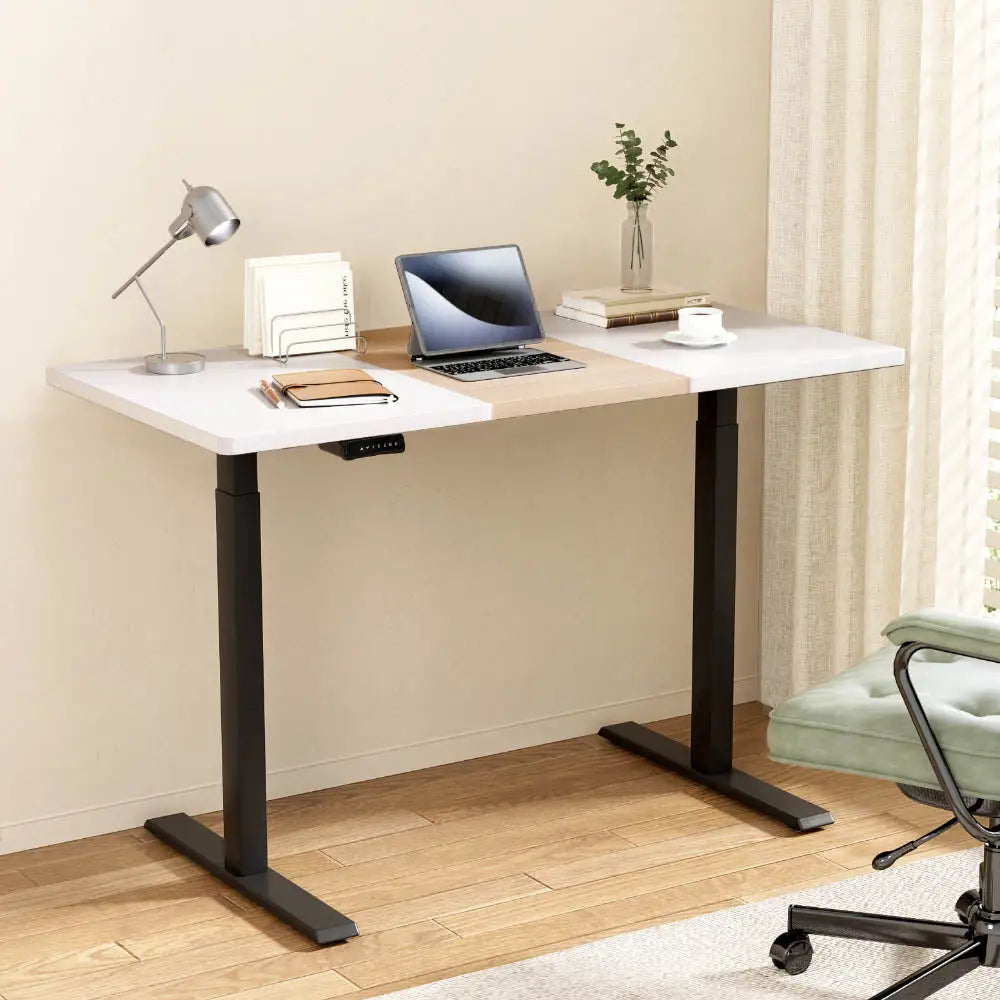 Artiss Standing Desk Motorised Electric Dual Motor 120CM - Furniture > Office > Desks