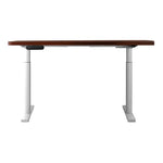 Artiss Standing Desk Motorised Electric Dual Motor 120CM Walnut - Furniture > Office