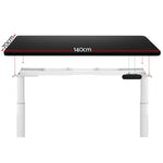 Artiss Standing Desk Motorised Electric Dual Motor 140CM Black - Furniture > Office