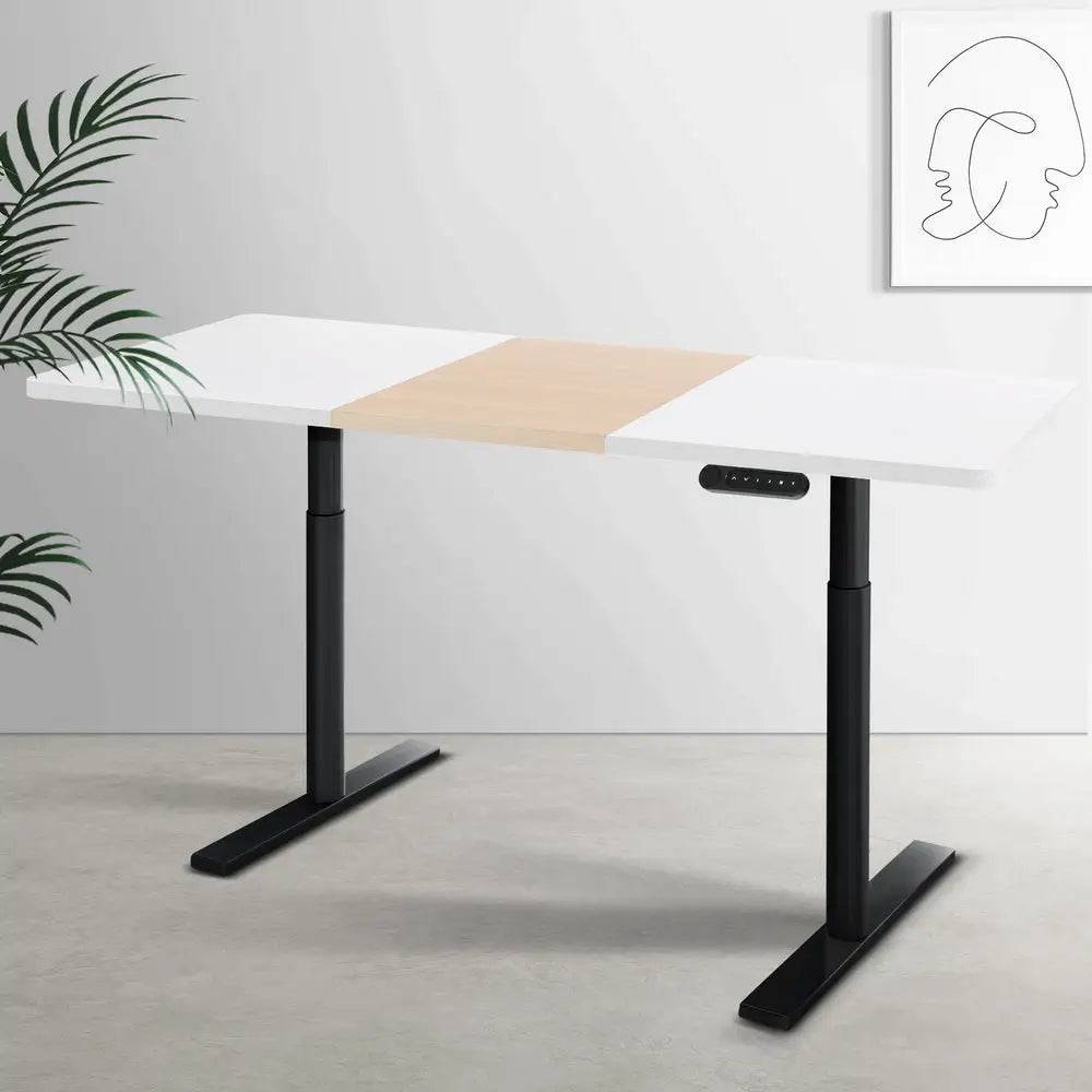 Artiss Standing Desk Motorised Electric Dual Motor 140CM - Furniture > Office > Desks
