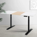 Artiss Standing Desk Motorised Electric Dual Motor 140CM - Furniture > Office > Desks