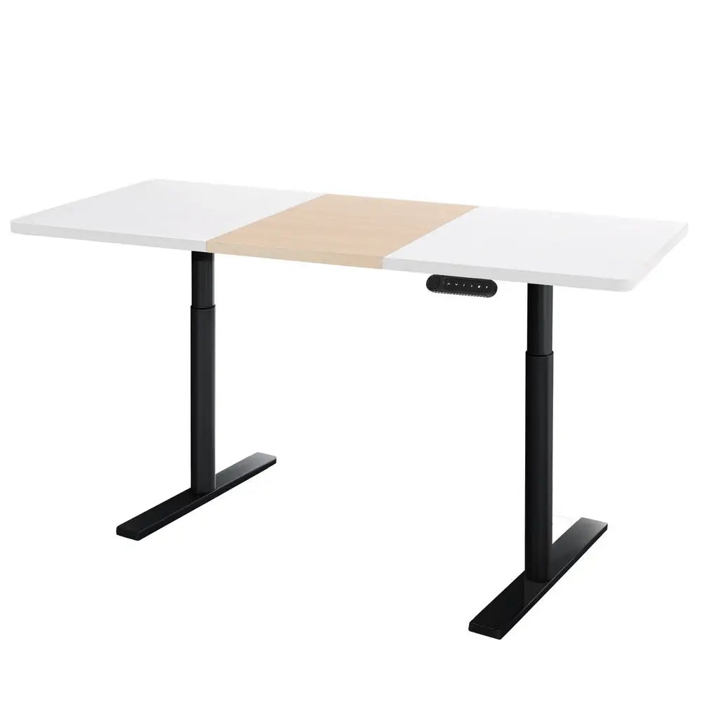 Artiss Standing Desk Motorised Electric Dual Motor 140CM - Furniture > Office > Desks
