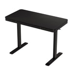 Artiss Standing Desk Motorised Electric Motor Drawer 120CM Black - Furniture > Office > Desks
