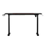 Artiss Standing Desk Motorised Gaming Desks Black 140CM - Furniture > Office