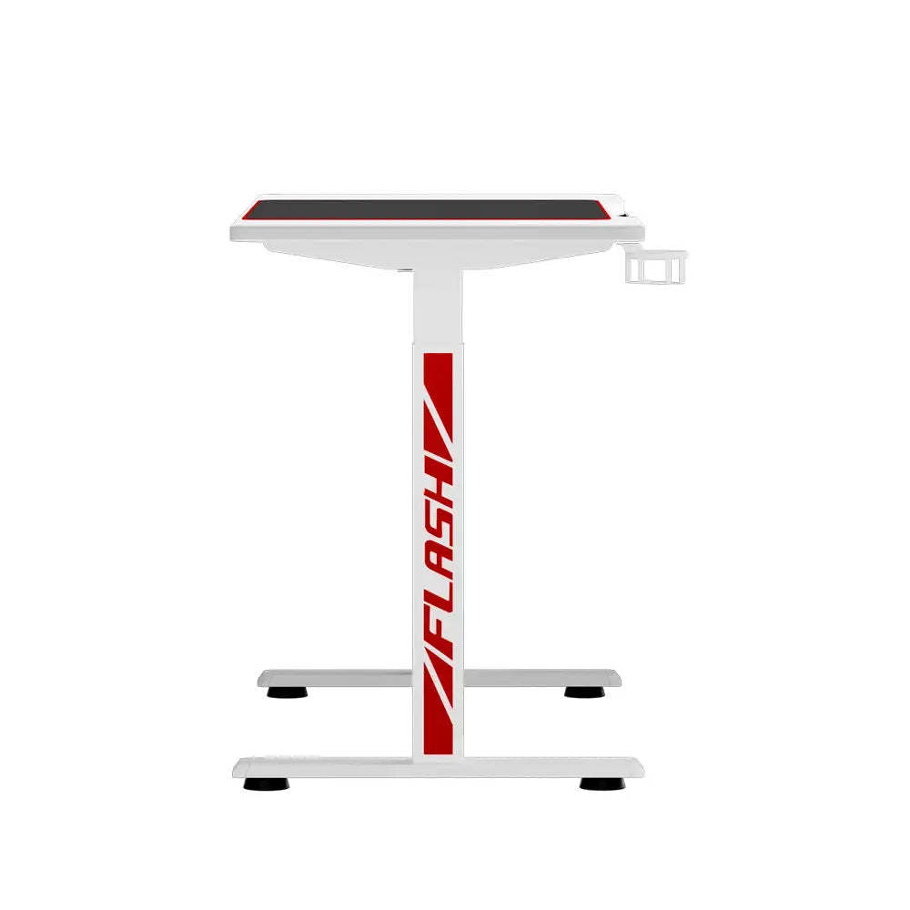 Artiss Standing Desk Motorised Gaming Desks White 140CM - Furniture > Office
