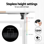 Artiss Standing Desk Motorised Sit Stand Desks 120CM - Furniture > Office > Desks
