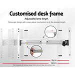 Artiss Standing Desk Motorised Sit Stand Desks Walnut 140CM - Furniture > Office