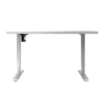 Artiss Standing Desk Motorised Sit Stand Desks White 140CM - Furniture > Office