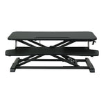 Artiss Standing Desk Riser Height Adjustable Black 80CM - Furniture > Office