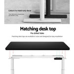 Artiss Standing Desk Sit Stand Motorised Adjustable Frame Only Dual Motor White - Furniture > Office