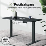 Artiss Standing Desk Top Black 140CM - Furniture > Office