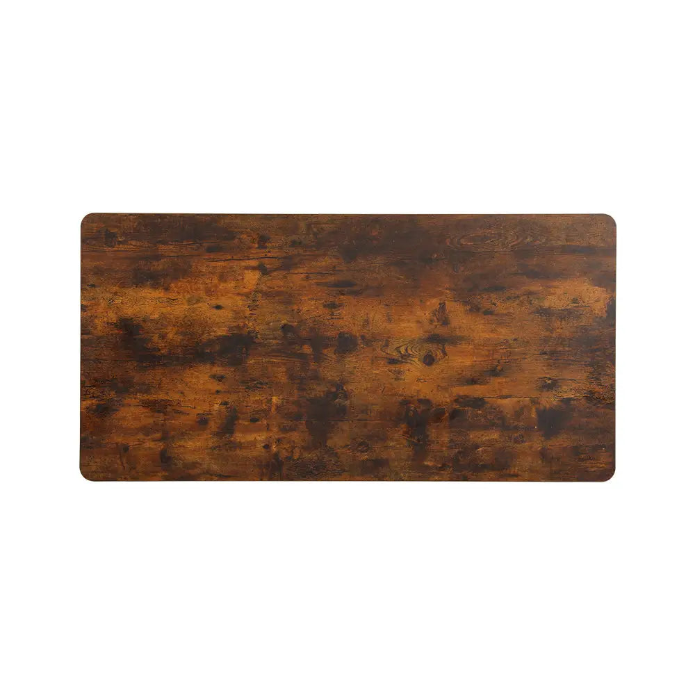 Artiss Standing Desk Top Rustic Brown 140CM - Furniture > Office