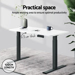 Artiss Standing Desk Top White 120CM - Furniture > Office