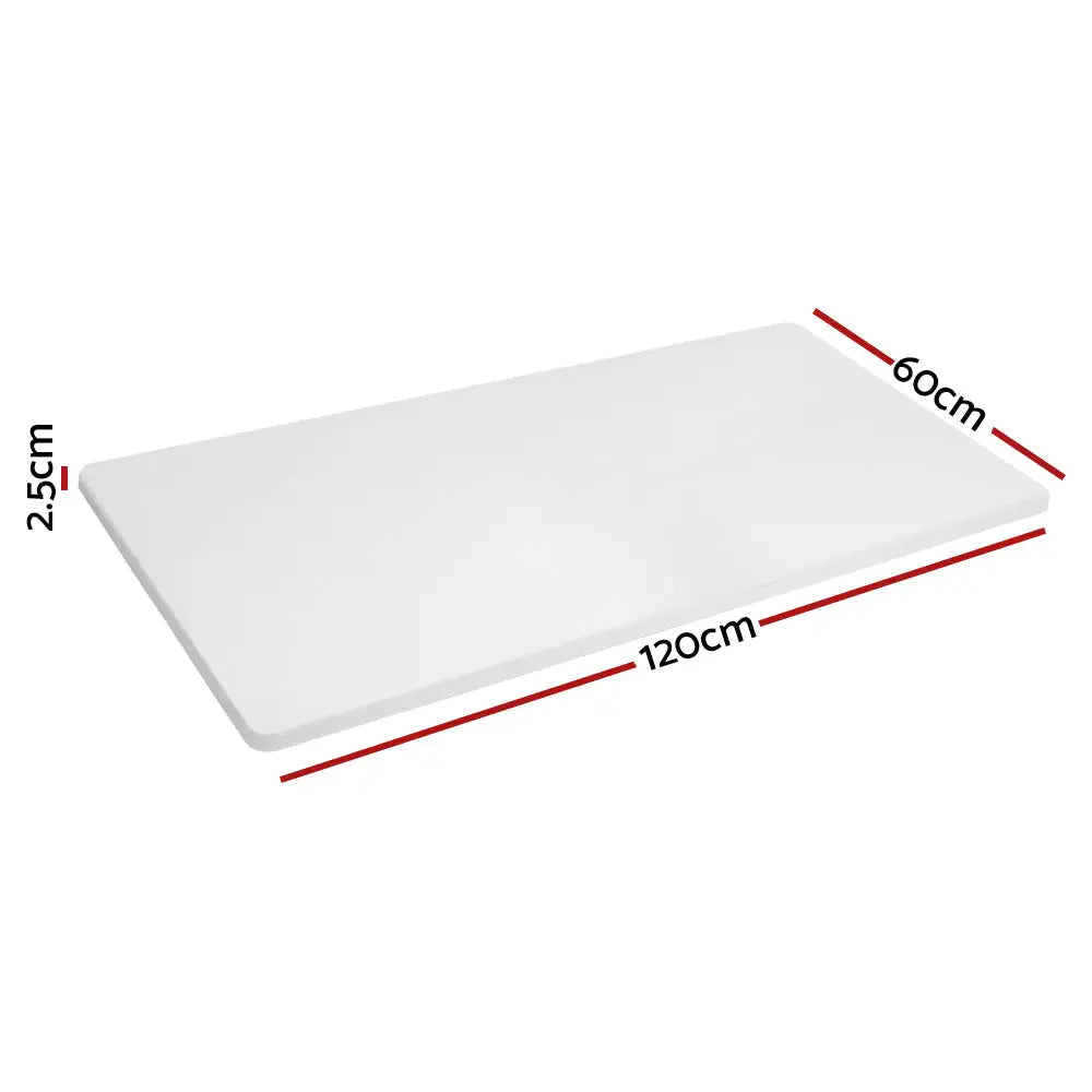Artiss Standing Desk Top White 120CM - Furniture > Office