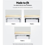 Artiss Standing Desk Top White Oak 120CM - Furniture > Office