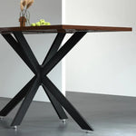Artiss Starburst Table Legs Dining Table Legs DIY Metal Leg 120X68cm - Furniture > Living Room
