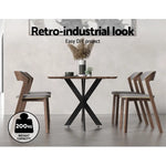 Artiss Starburst Table Legs Dining Table Legs DIY Metal Leg 120X68cm - Furniture > Living Room