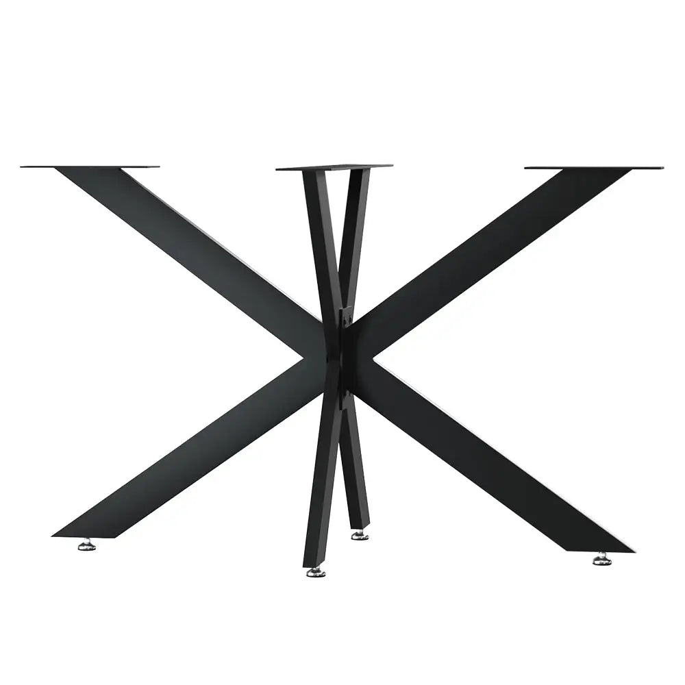 Artiss Starburst Table Legs Dining Table Legs DIY Metal Leg 120X68cm - Furniture > Living Room