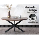 Artiss Starburst Table Legs Dining Table Legs DIY Metal Leg 120X68cm - Furniture > Living Room