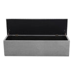 Artiss Storage Ottoman Blanket Box 140cm Linen Grey - Furniture > Living Room > Ottomans & Footstools