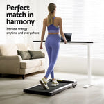 Artiss Treadmill 120cm Automatic Standing Desk with 400mm Electric Walking Pad - Furniture > Office > Desks