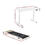 Artiss Treadmill with 120cm Automatic Standing Desk Electric Walking Pad - Furniture > Office > Desks