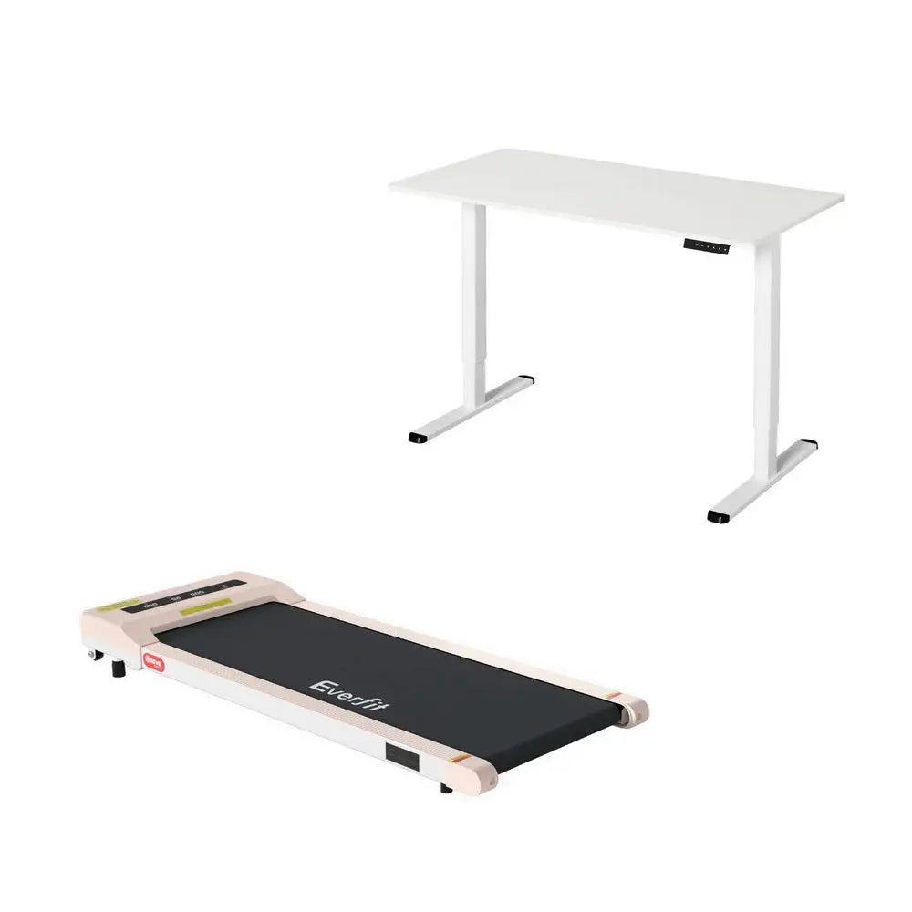 Artiss Treadmill with 120cm Automatic Standing Desk Electric Walking Pad - Furniture > Office > Desks