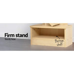 Artiss Tree Bookshelf 7 Tiers - ECHO Oak - Furniture > Living Room > Bookcases & Shelves