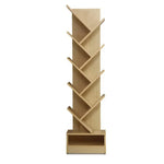 Artiss Tree Bookshelf 9 Tiers - ECHO Oak - Furniture > Office
