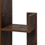 Artiss Tree-Shaped Bookshelf ROMI Walnut - Furniture > Bedroom