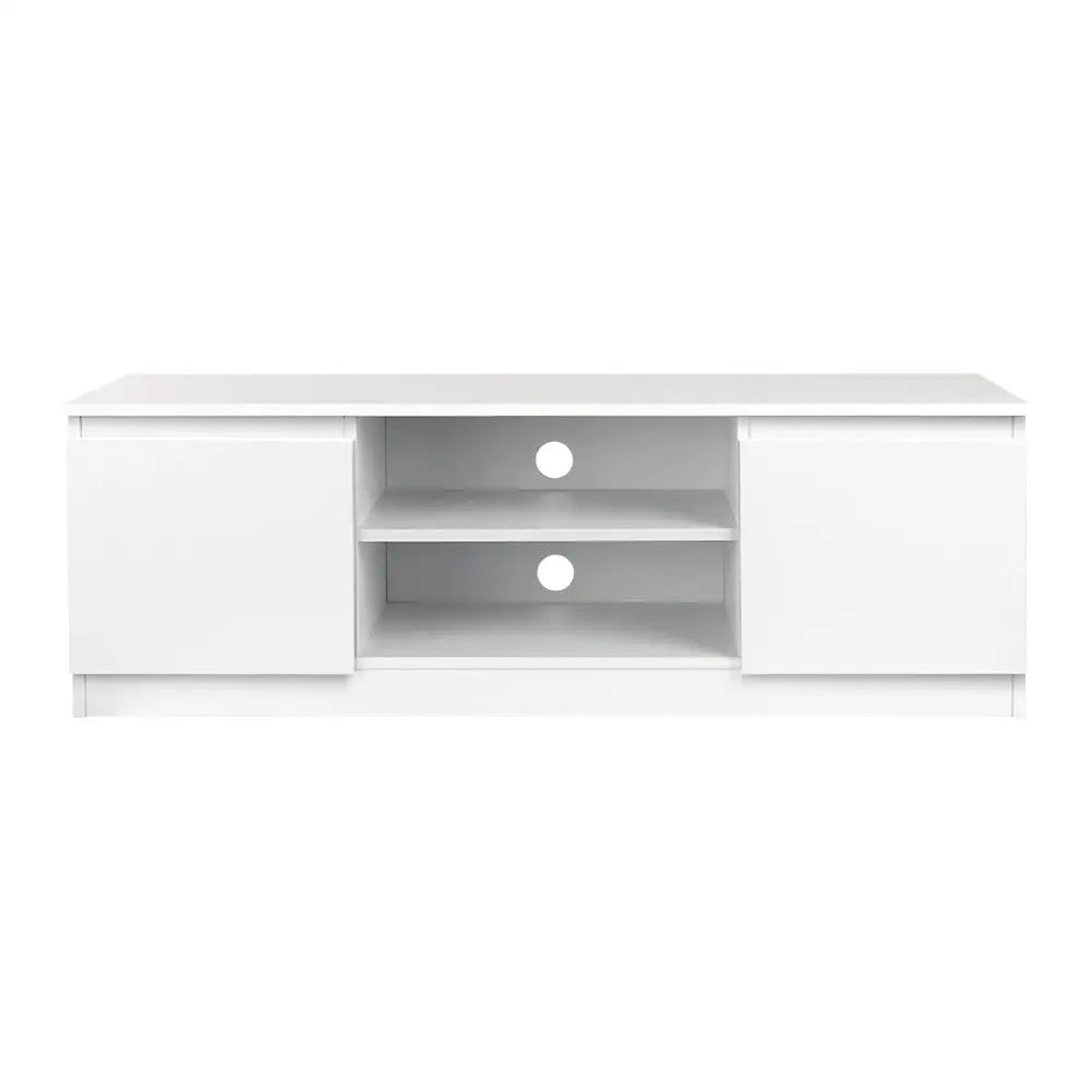 Artiss TV Cabinet Entertainment Unit 120cm White Anita - Furniture > Living Room > TV Units
