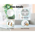 Artiss TV Cabinet Entertainment Unit 120cm White Larin - Furniture > Living Room > TV Units