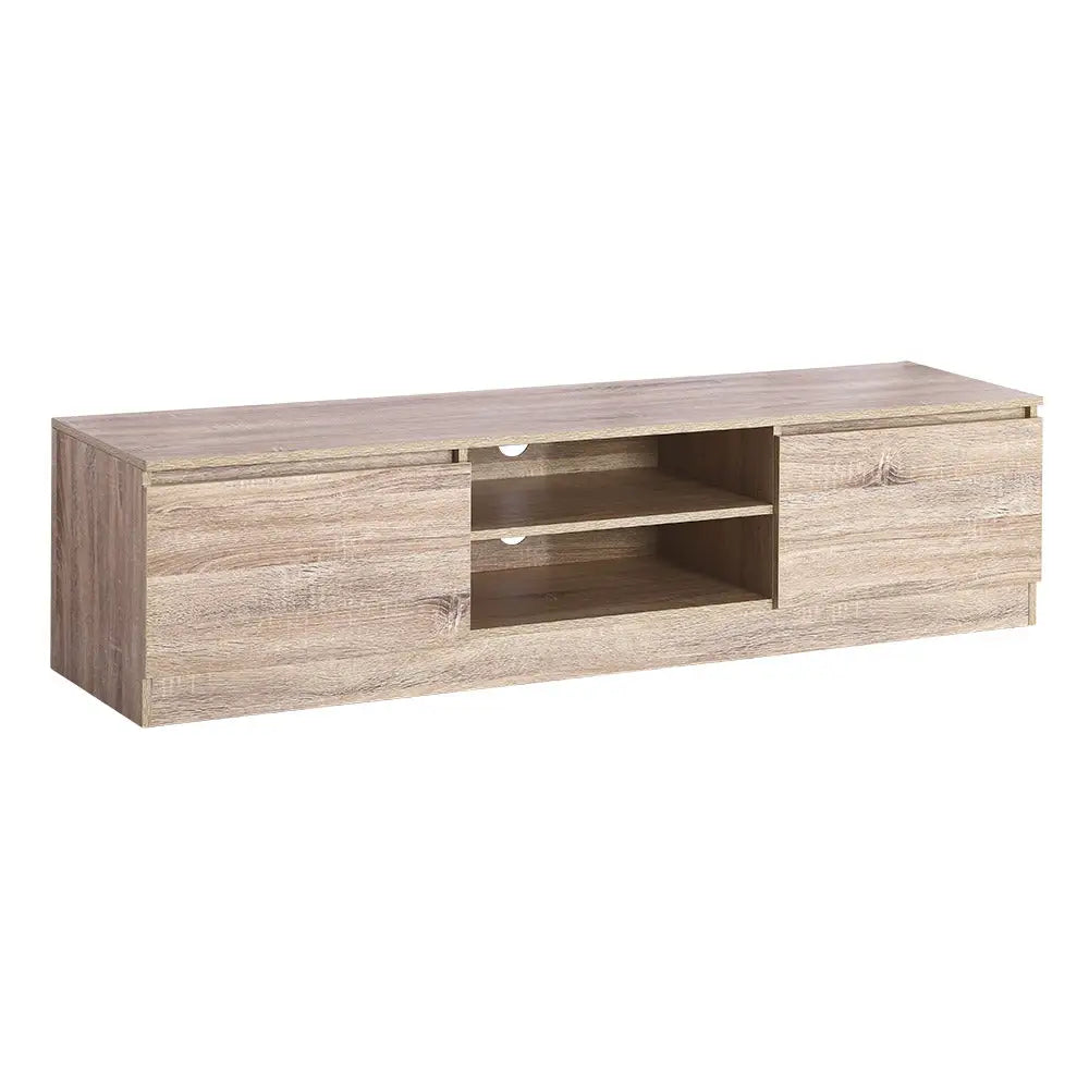 Artiss TV Cabinet Entertainment Unit 160cm Pine Charles - Furniture > Living Room > TV Units
