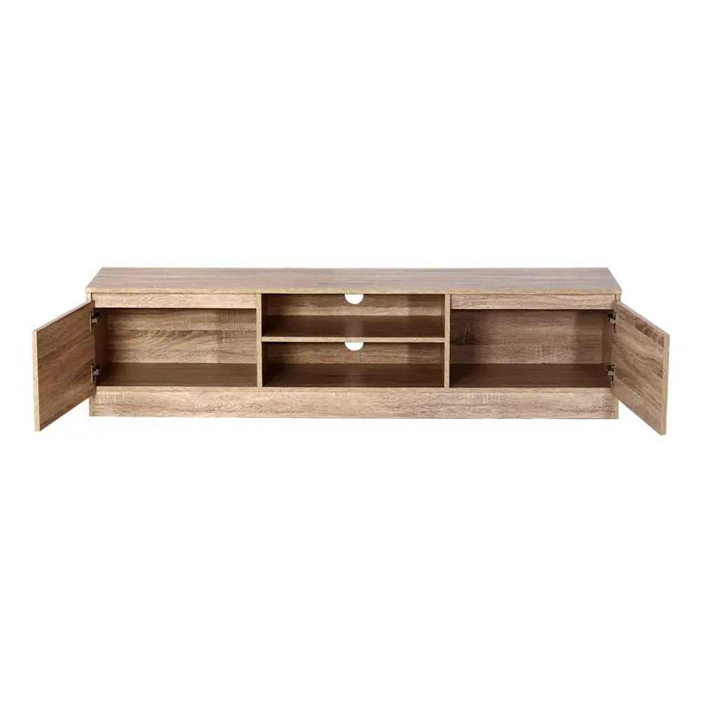 Artiss TV Cabinet Entertainment Unit 160cm Pine Charles - Furniture > Living Room > TV Units