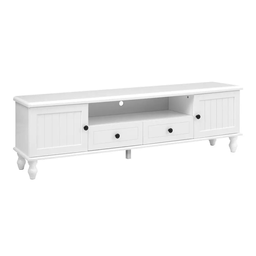 Artiss TV Cabinet Entertainment Unit 160cm White Kubi - Furniture > Living Room > TV Units