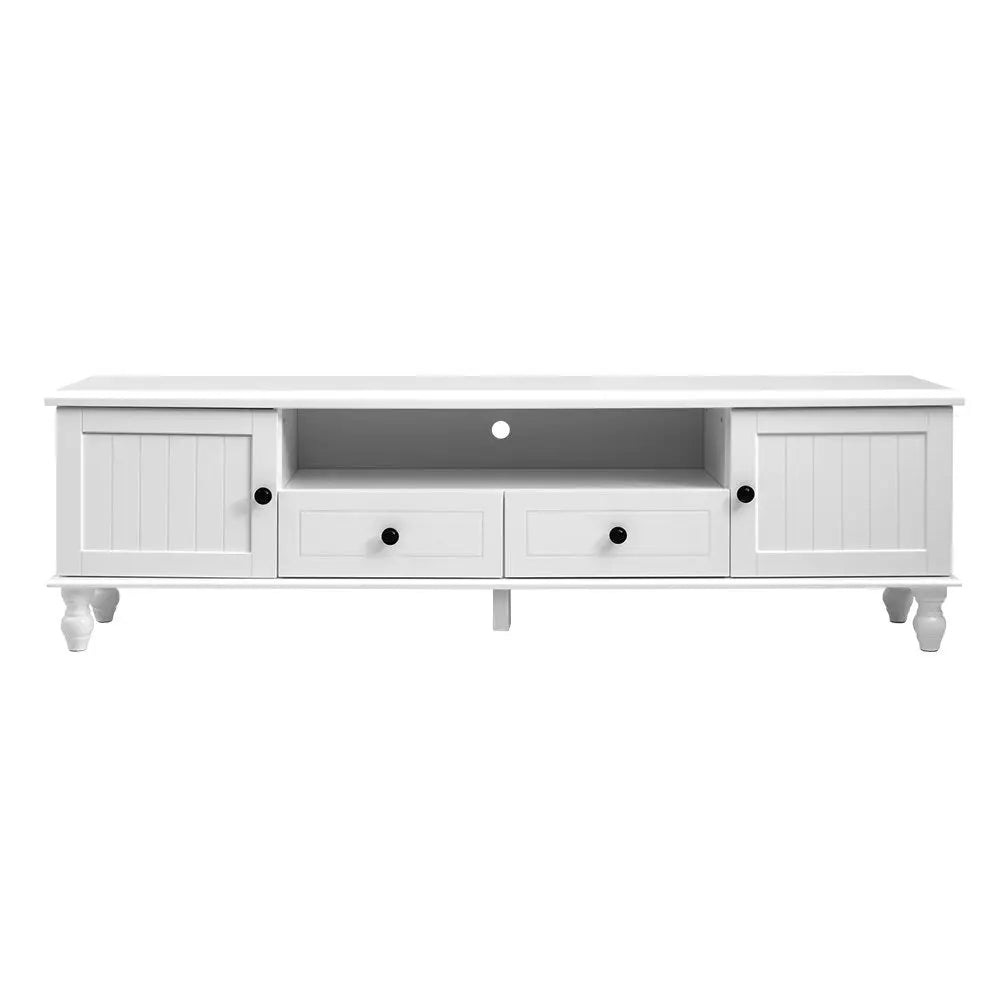 Artiss TV Cabinet Entertainment Unit 160cm White Kubi - Furniture > Living Room > TV Units