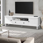 Artiss TV Cabinet Entertainment Unit 160cm White Kubi - Furniture > Living Room > TV Units