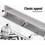 Artiss TV Cabinet Entertainment Unit 160cm White Kubi - Furniture > Living Room > TV Units