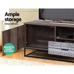 Artiss TV Cabinet Entertainment Unit 180cm Industrial - Furniture > Living Room > TV Units